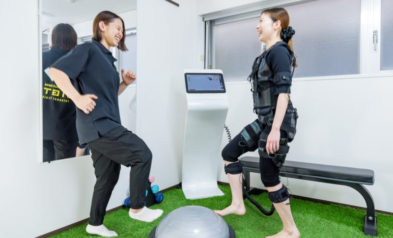 マンツーマンのパーソナルトレーニング